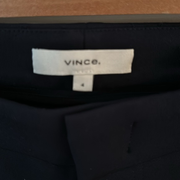 Vince new navy tapered women’s size 4 pants - Picture 4 of 5